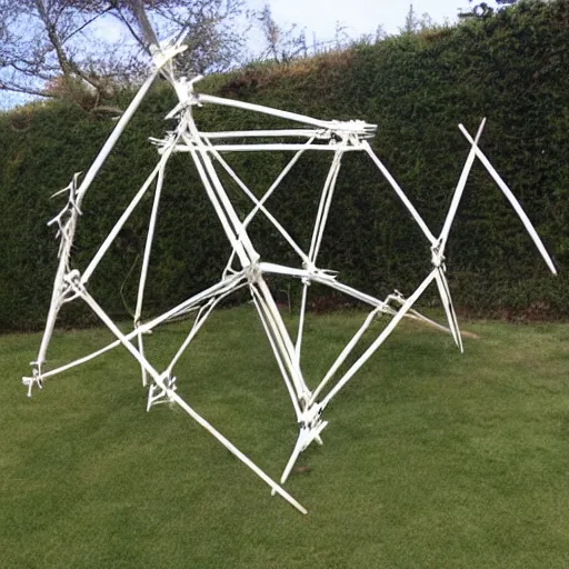 Image similar to tensegrity,