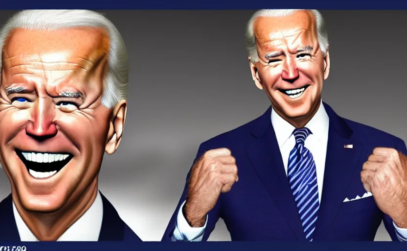 Prompt: Joe Biden in the style of JoJo's Bizarre Adventure