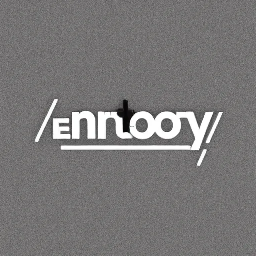 Prompt: entropy logo