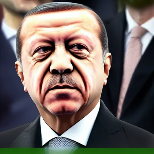 Prompt: recep tayyip erdogan becomes caliph, anime style