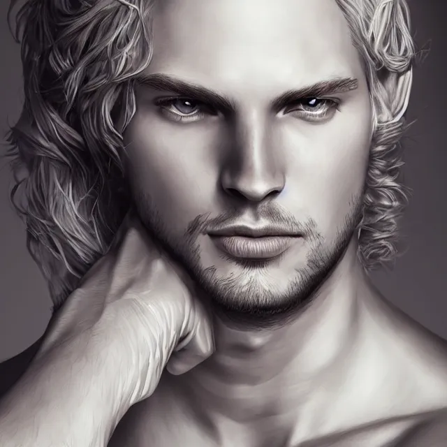 Prompt: studio portrait graceful, masculine rhagar targaryen young ultrafine hyperrealistic detailed face intricate linework, sharp focus, bright colors, matte, octopath traveler, final fantasy, unreal engine highly rendered, global illumination, radiant light, intricate environment