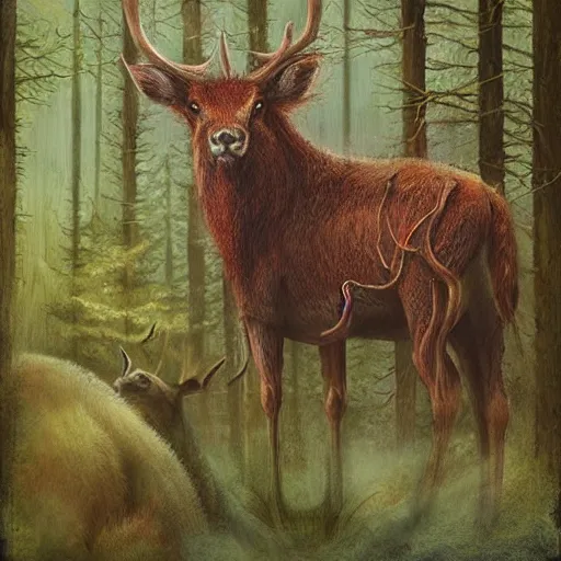 Image similar to spirit of the forest by leesha hannigan