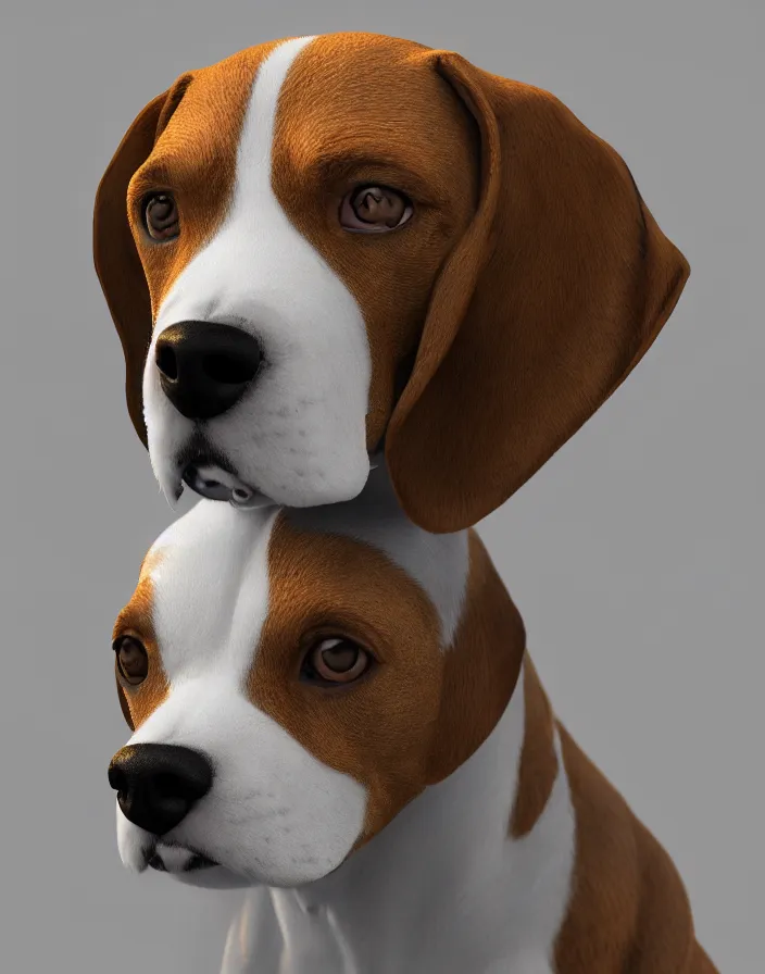 Prompt: a beagle, intricate artwork by artstation. octane render, cinematic, hyper realism, 8k, depth of field.