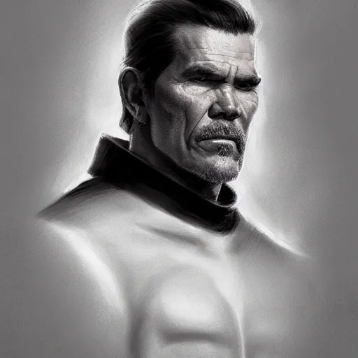 Image similar to A portrait of Josh Brolin, sith, star wars art, art by greg rutkowski, matte painting, trending on artstation