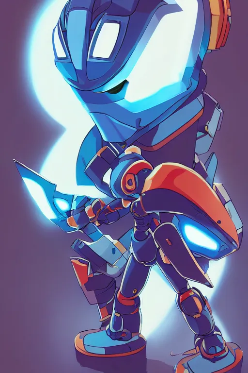 Image similar to robot ninja mask helmet megaman x zero rockman 2 0 2 2 switch game boss legacy collection fanart artsation, art gta 5 comics, behance hd by jesper ejsing, by rhads, makoto shinkai and lois van baarle, ilya kuvshinov, rossdraws global illumination ray tracing