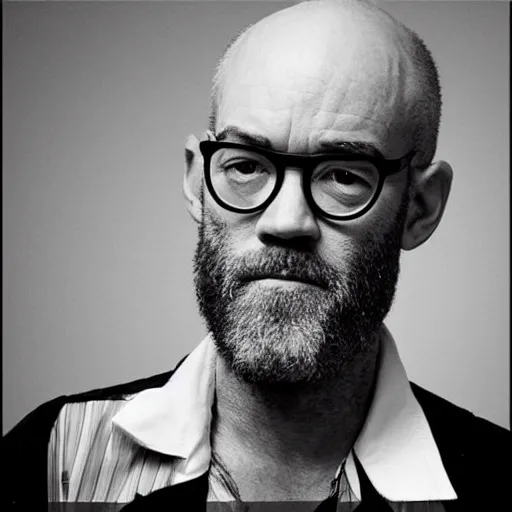 Image similar to “ michael stipe in the simpsons ”