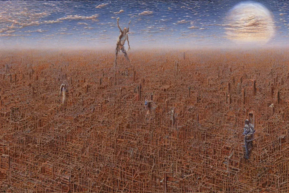 Prompt: a world of contradictions, peter gric.