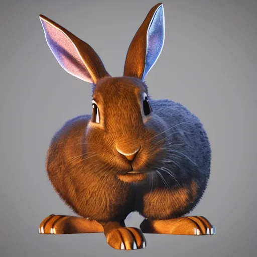 Image similar to jazz jack rabbit, video game artwork, high quality, 4 k, raytracing, rendered