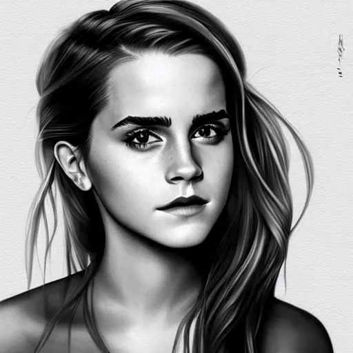 art artgerm emma watson seductive tasteful, elegant | Stable Diffusion ...