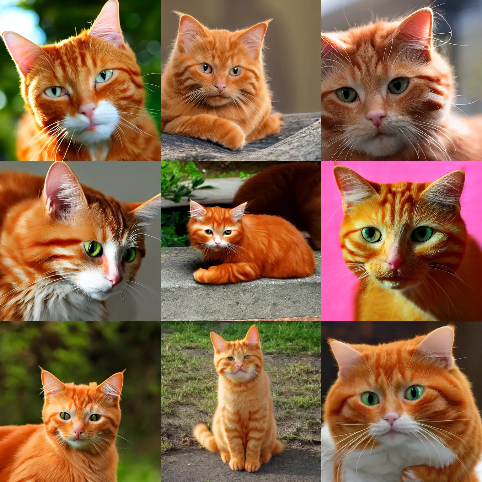 Prompt: ginger cat