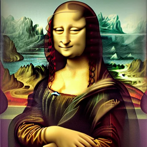 Prompt: mona lisa