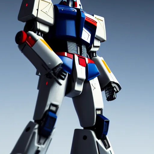 Prompt: RX-78AL Atlas Gundam, intricate detail, kodak 2383 vision color, 3d render, octane render, god rays, depth of field, trending on artstation, 4k, hd