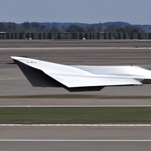 Prompt: stealthy hypersonic aircraft