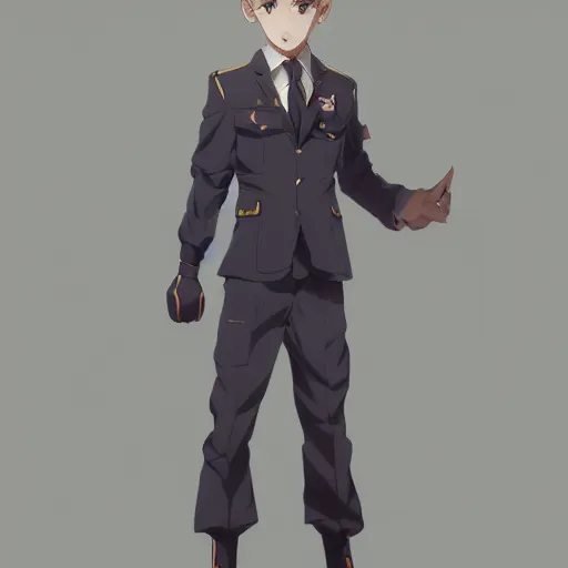 Image similar to anime fully body shot of a school boy dressed in uniform by stanley artgerm lau wlop rossdraws james jean andrei riabovitchev marc _ simonetti and sakimichan tranding on artstation