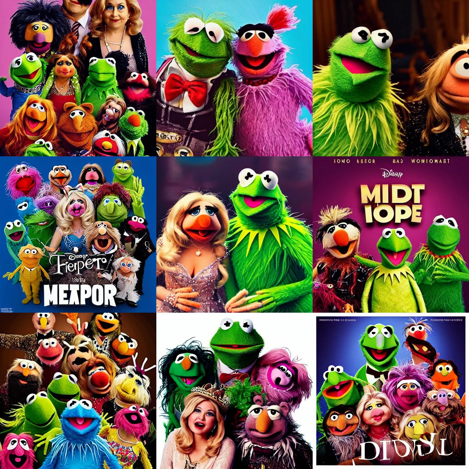 Prompt: “Muppets version of Midsommer (2019)”