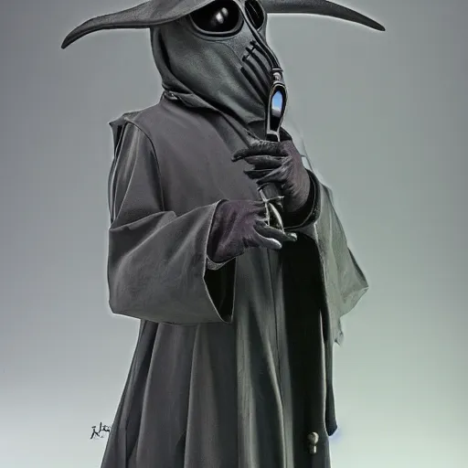 Image similar to plague doctor by rob plater