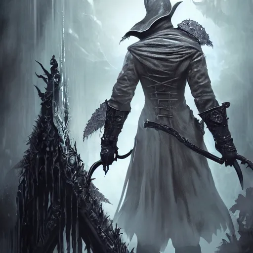 Image similar to Bloodborne 2 leak 2025, concept art, in the style of Artgerm,