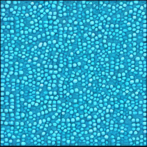 Prompt: highly intricate interlocking tiny aqua blue blobs, ps 2 game