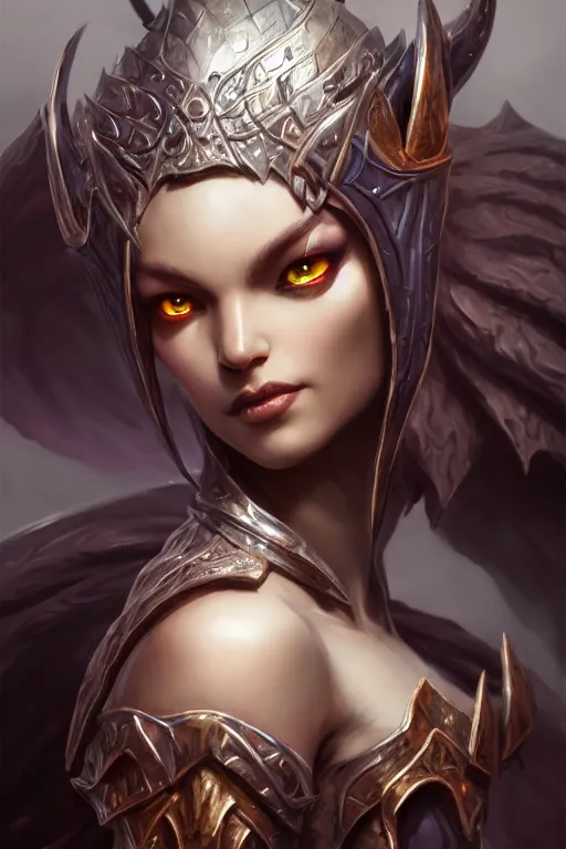 Image similar to dark elf princess, highly detailed, d & d, fantasy, highly detailed, digital painting, trending on artstation, concept art, sharp focus, illustration, global illumination, ray tracing, realistic shaded, art by stanley artgerm lau, wlop, rossdraws, frank frazetta, andrei riabovitchev, marc simonetti