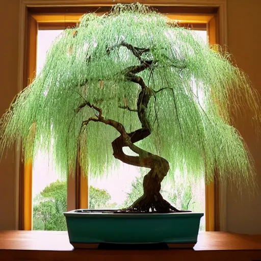 Halloween Willow Tree Spooky Bonsai –