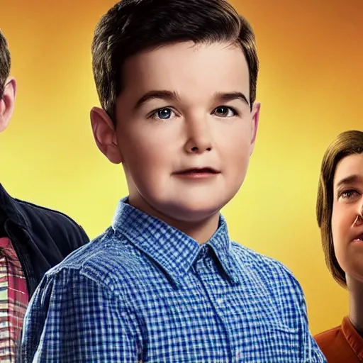 Image similar to The series finale of Young Sheldon