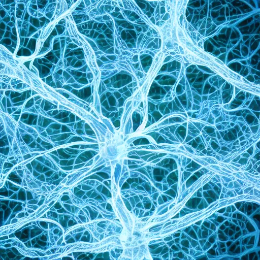 Image similar to texture of neurons