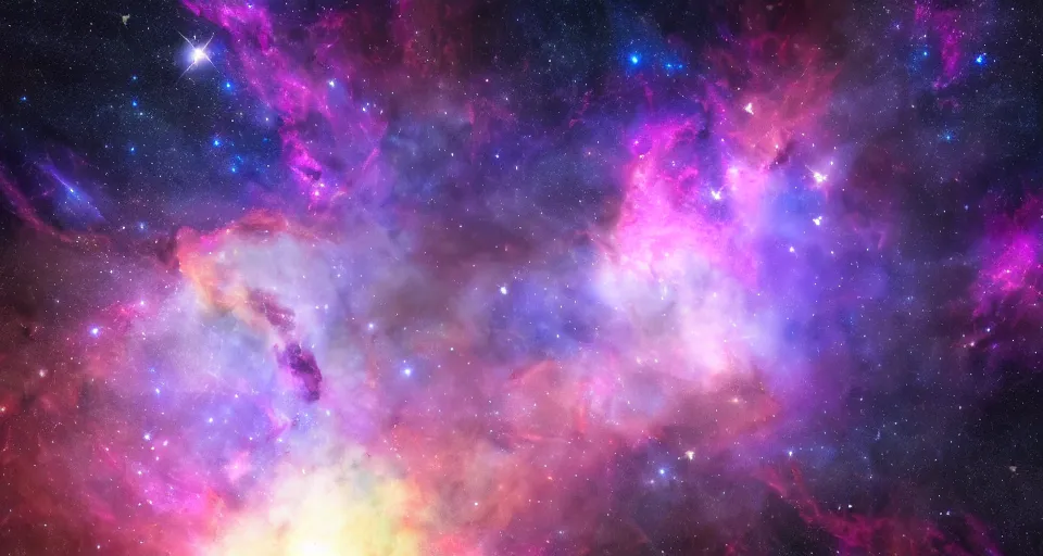 Image similar to An epic nebula and starscape 4k