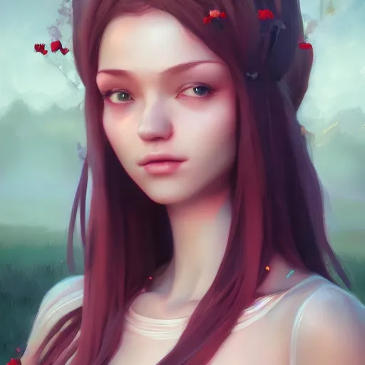 Image similar to Portrait of beautiful girl, huggy wuggy from poppy playtime video game, fullbody, ultra high detailed, oil painting, Greg Rutkowski, Charlie Bowater, Yuumei, Yanjun Cheng, unreal 5, DAZ, hyperrealistic, octane render, RPG portrait, dynamic lighting, fantasy art, beautiful face