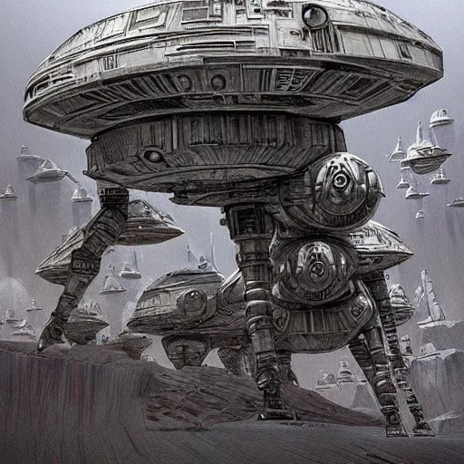 Image similar to highly detailed doodle art of scenes from star wars concept art fanart, detailed and intricate environment