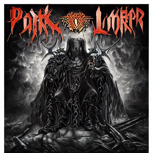Prompt: dark metal lord