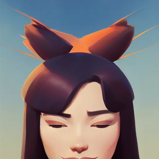 Image similar to face icon stylized minimalist rockoa €™ s modern life, loftis, cory behance hd by jesper ejsing, by rhads, makoto shinkai and lois van baarle, ilya kuvshinov, rossdraws global illumination