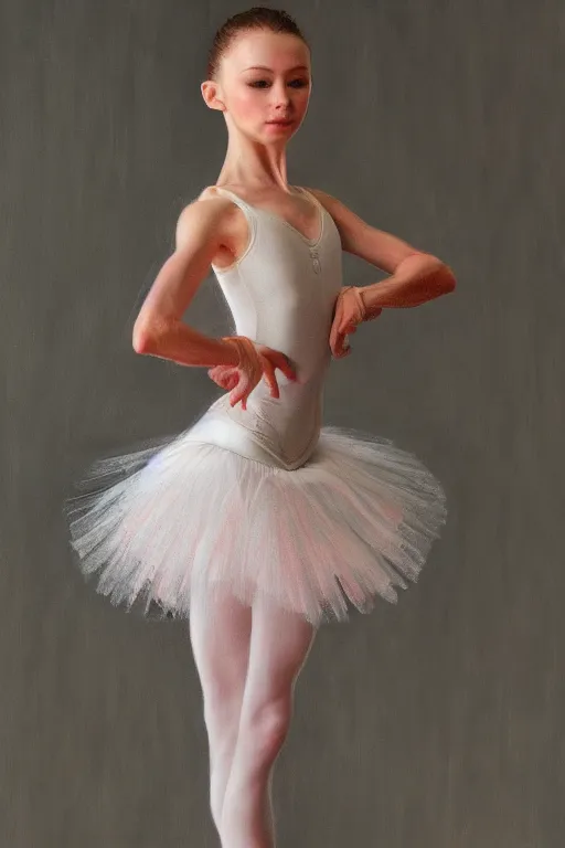 Image similar to ultra detailed hyper realistic deep focus smooth artstation wlop award winning ballerina monet