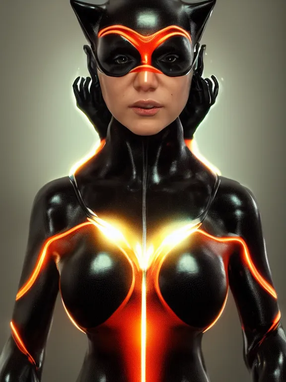 Prompt: portrait art of cat woman 8k ultra realistic , lens flare, atmosphere, glow, detailed,intricate, full of colour, cinematic lighting, trending on artstation, 4k, hyperrealistic, focused, extreme details,unreal engine 5, cinematic, masterpiece