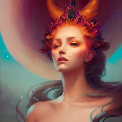 Prompt: portrait of a goddess of dreams by pete mohrbacher and greg rutkowski and wlop and artgerm, digital art, unreal engine 5, trending on artstation, deviantart, pinterest, rule of thirds, 4 k uhd image