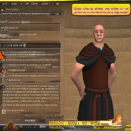 Image similar to zezima portrayed as an actual human person