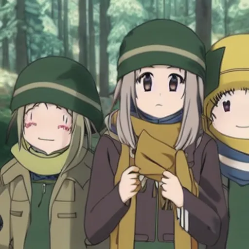 Prompt: yuru camp