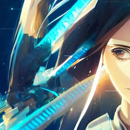 Image similar to an anime manga panel futuristic emma watson, vector behance hd jesper ejsing, rhads, makoto shinkai, lois van baarle, ilya kuvshinov, rossdraws, hd, 3 2 k, ilya kuvshinov, gustav klimt