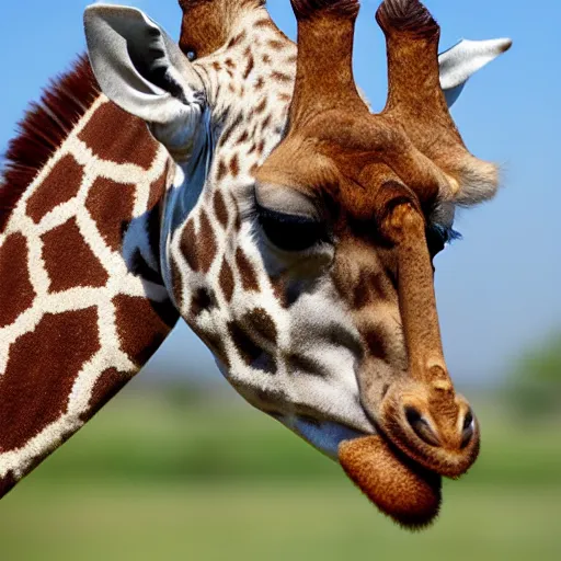 Image similar to small giraffe