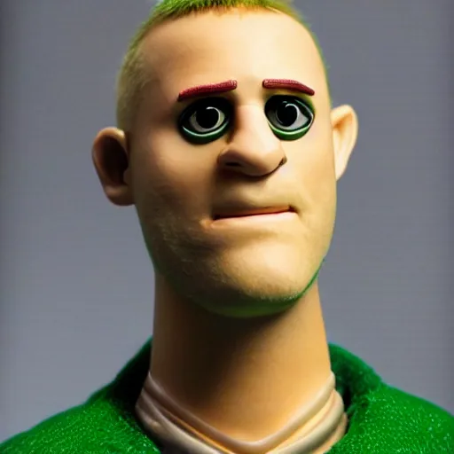 Image similar to cyberpunk curt brett gardner as a muppet