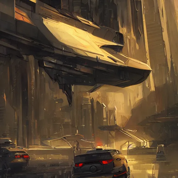 Prompt: a painting in the style of stephan martiniere and in the style of jean - claude mezieres