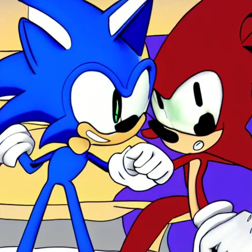 SONIC 3 HYPE — canineprototype: SHADOW VS SONIC I drew up a