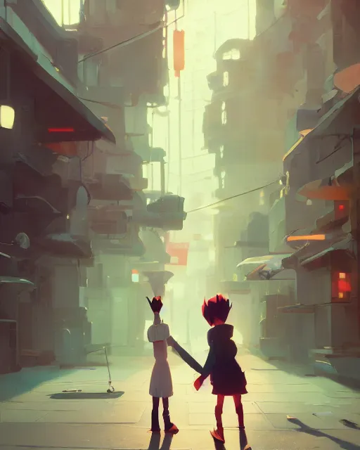 Image similar to the white rabbit, cory loftis, james gilleard, atey ghailan, makoto shinkai, goro fujita, character art, exquisite lighting, very coherent, plain background, lighthearted, soft painting