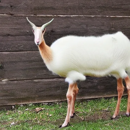 Image similar to goose goat hybrid