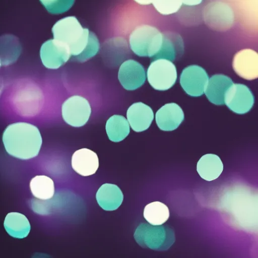 Prompt: bokeh blurred defocus purple and blue