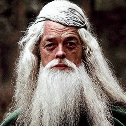 Image similar to geert wilders as gandalf in lord of the rings