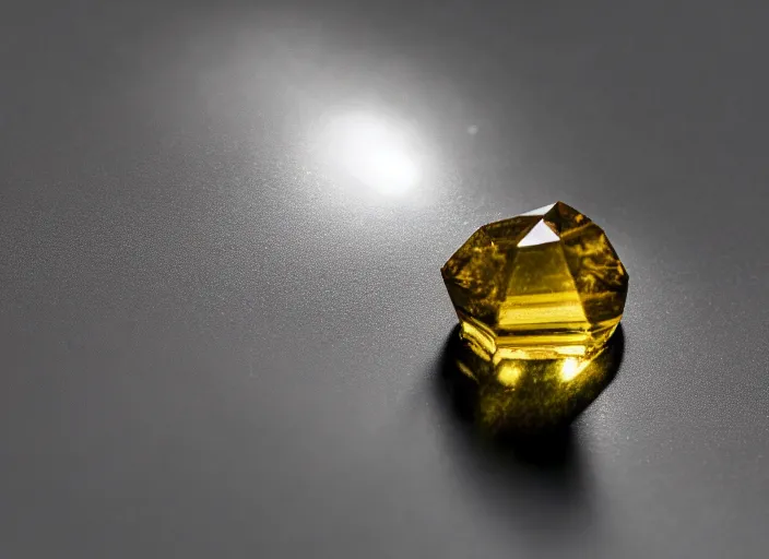 Prompt: a macro photo still of a gemstone in the shape of a king, 8 k studio lighting, key light, back lighting