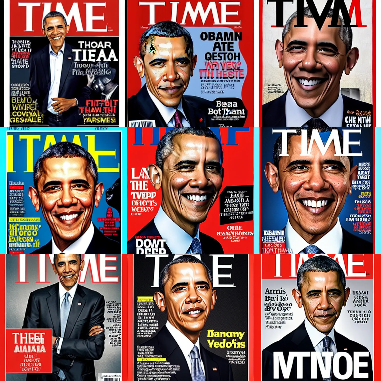 barack obama time magazine cover | Stable Diffusion | OpenArt