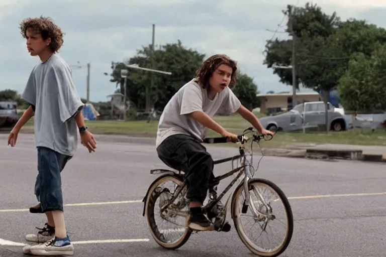 Prompt: mid90s (2018) directed by Jonah Hill