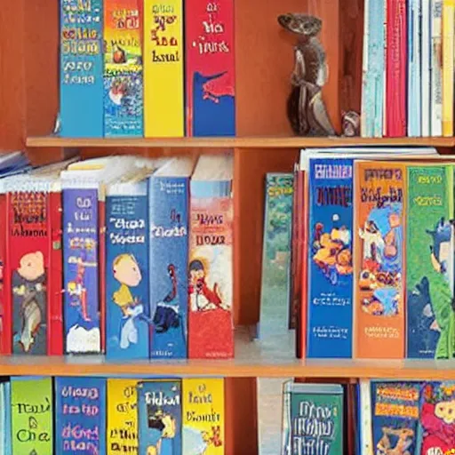Image similar to photo : the covers of terrible children's books