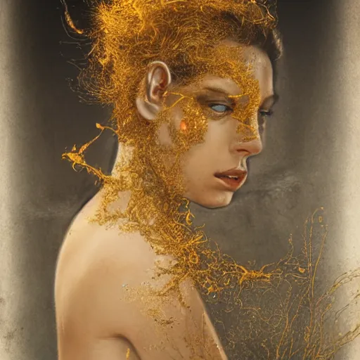 Image similar to photo of young woman by yoann lossel